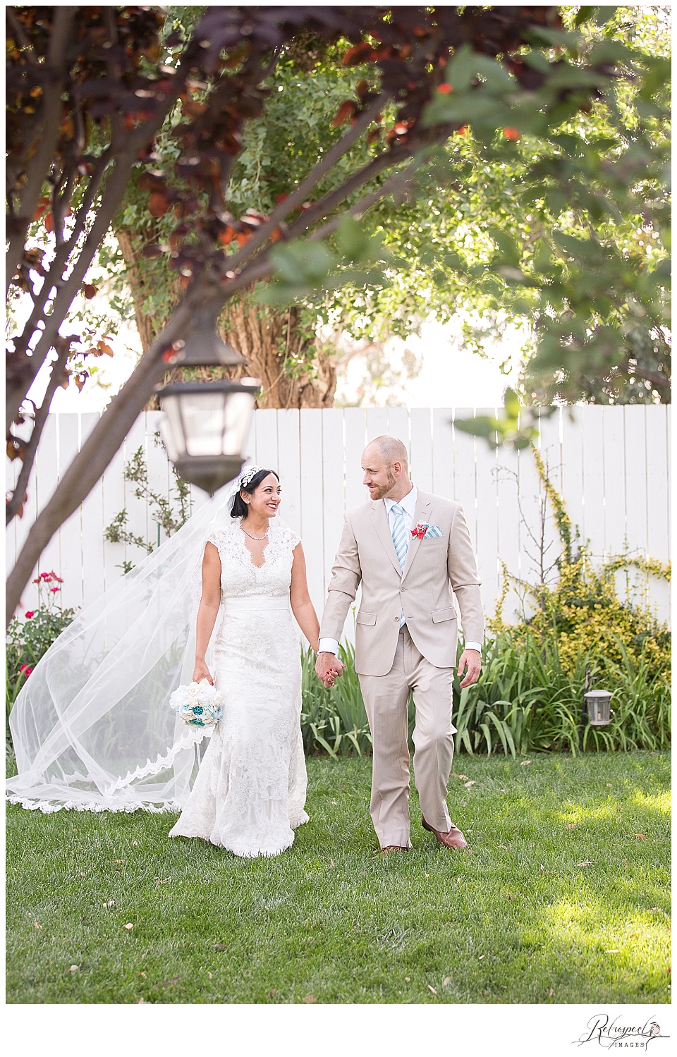 Cristina + John, Victorian Garden of Two Sisters Wedding Kingsburg