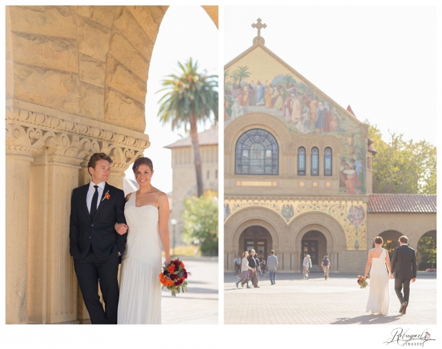 Stanford Memorial Church Ritz Carlton Half Moon Bay Wedding