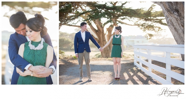 Carmel Monterrey Pacific Grove lighthouse point lobos engagement session carmel wedding photographer