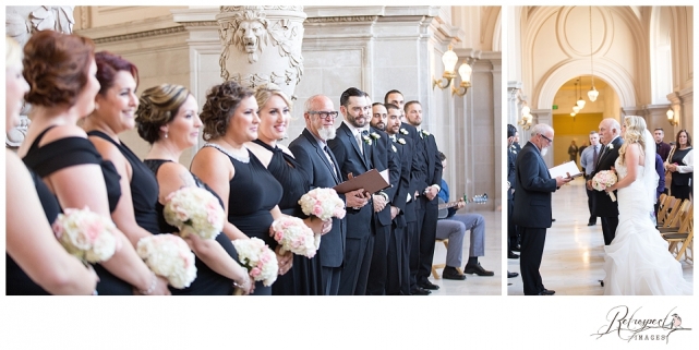 San Francisco City Hall Roe Wedding