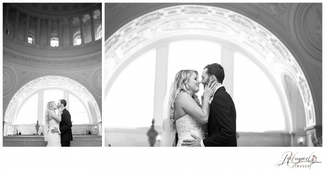 San Francisco City Hall Roe Wedding