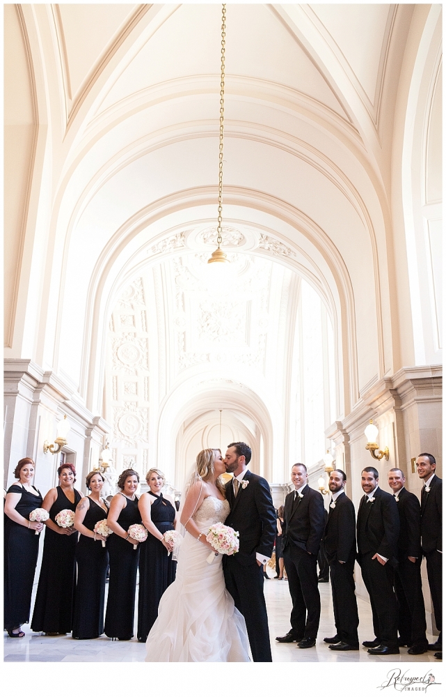 San Francisco City Hall Roe Wedding