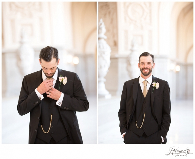 San Francisco City Hall Roe Wedding