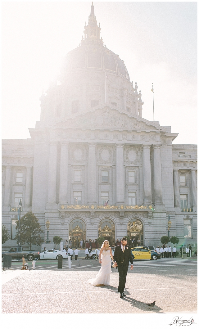 San Francisco City Hall Roe Wedding