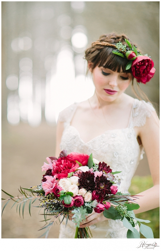 Enchanted Forest Styled Bridal Portraits Santa Cruz Wedding